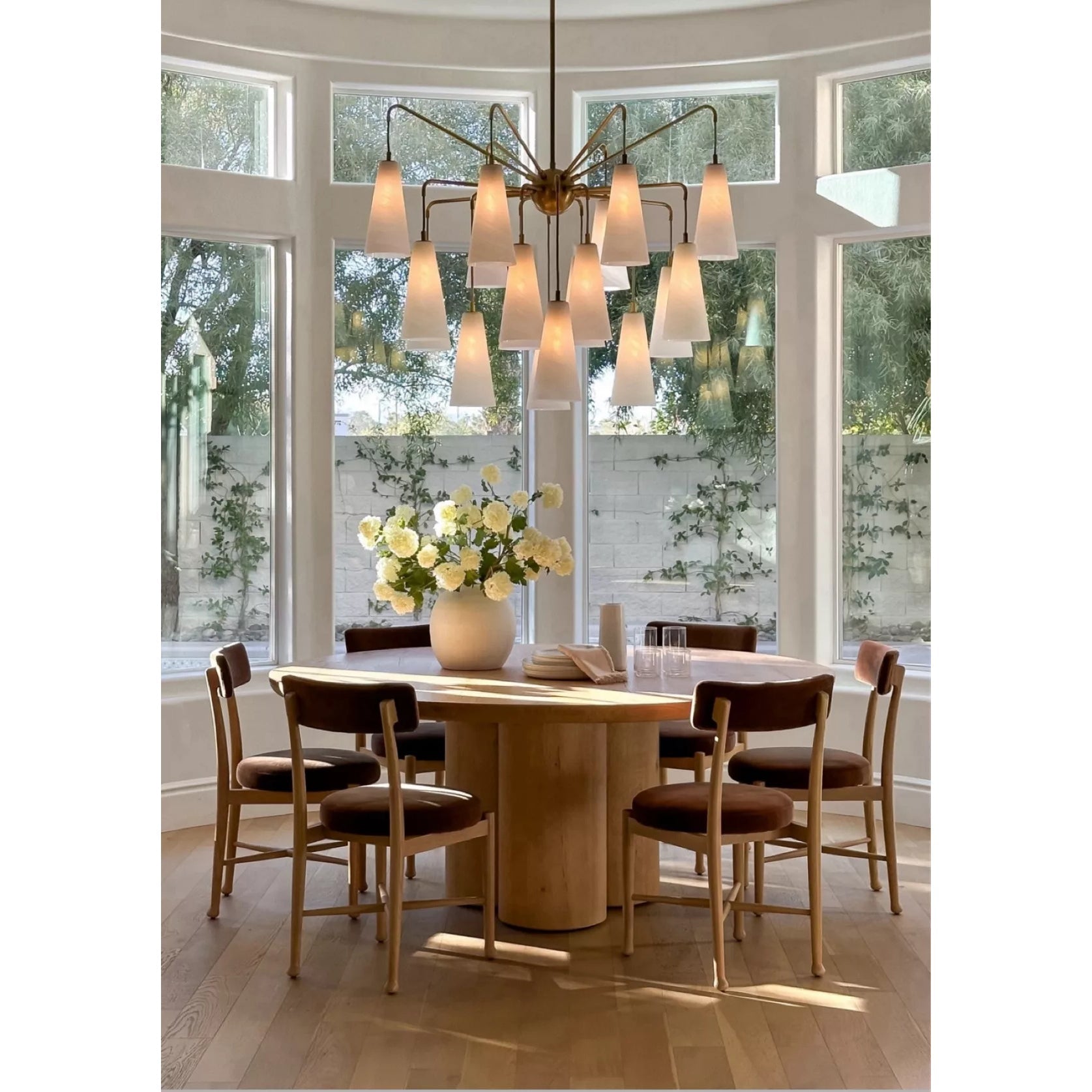Avtheira Postmodern Luxury Glass Chandelier - Lamp Copper