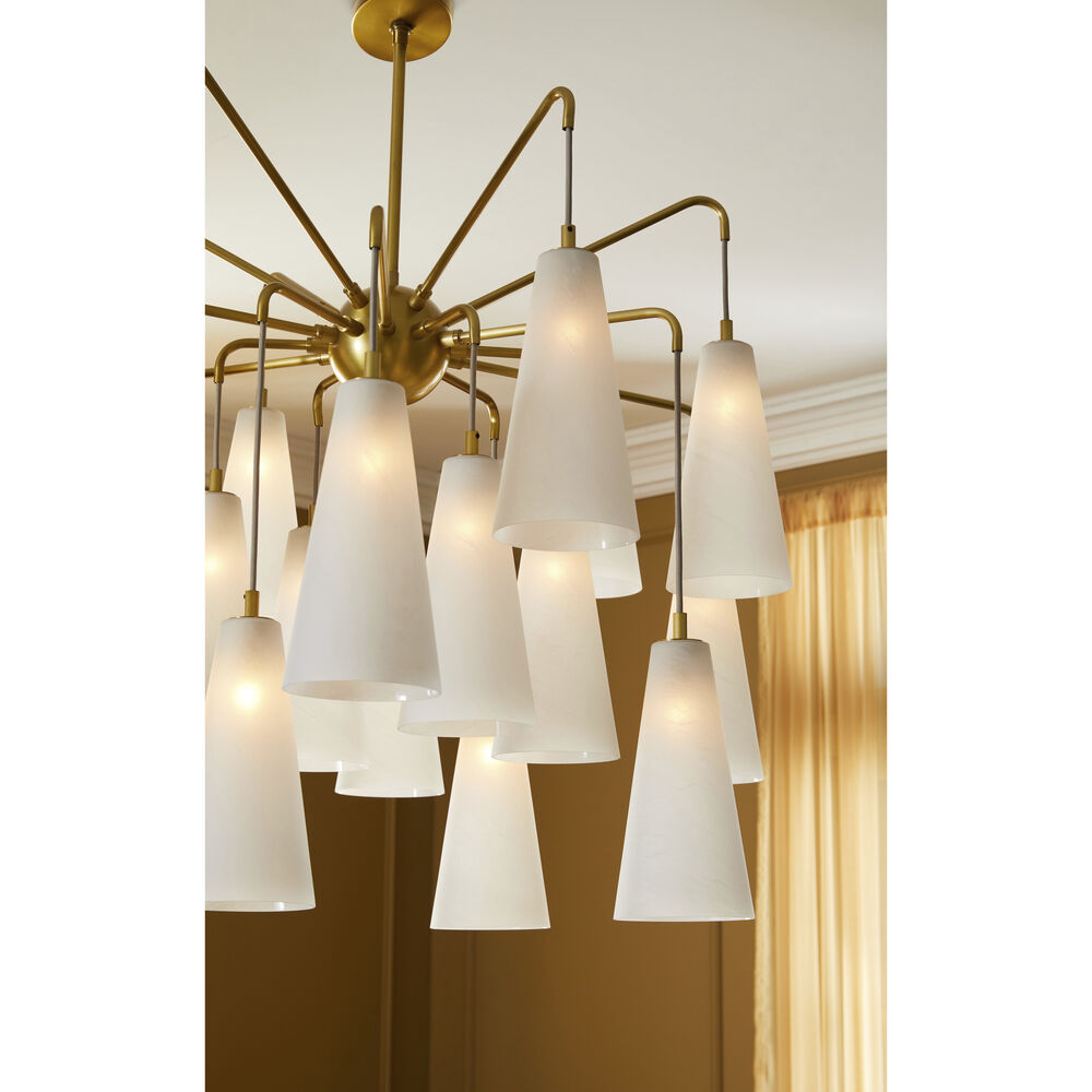 Avtheira Postmodern Luxury Glass Chandelier - Lamp Copper