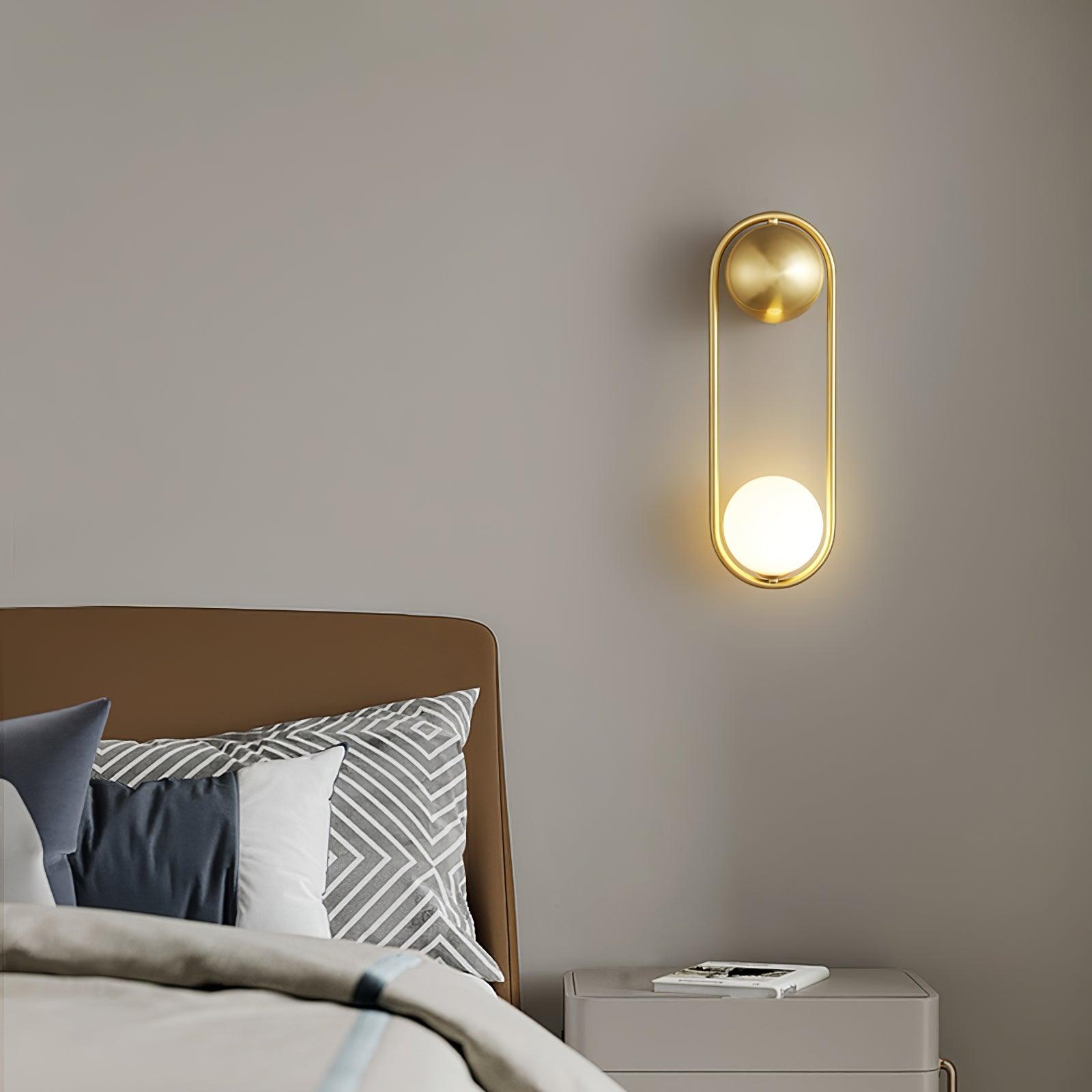 Radiain Applique murale minimaliste en laiton - Neutralighting