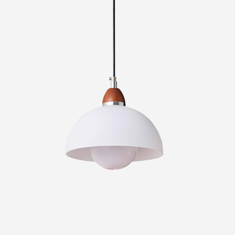 Milagro Suspension Lampe Dôme Accent en Bois Minimaliste - Neutralighting