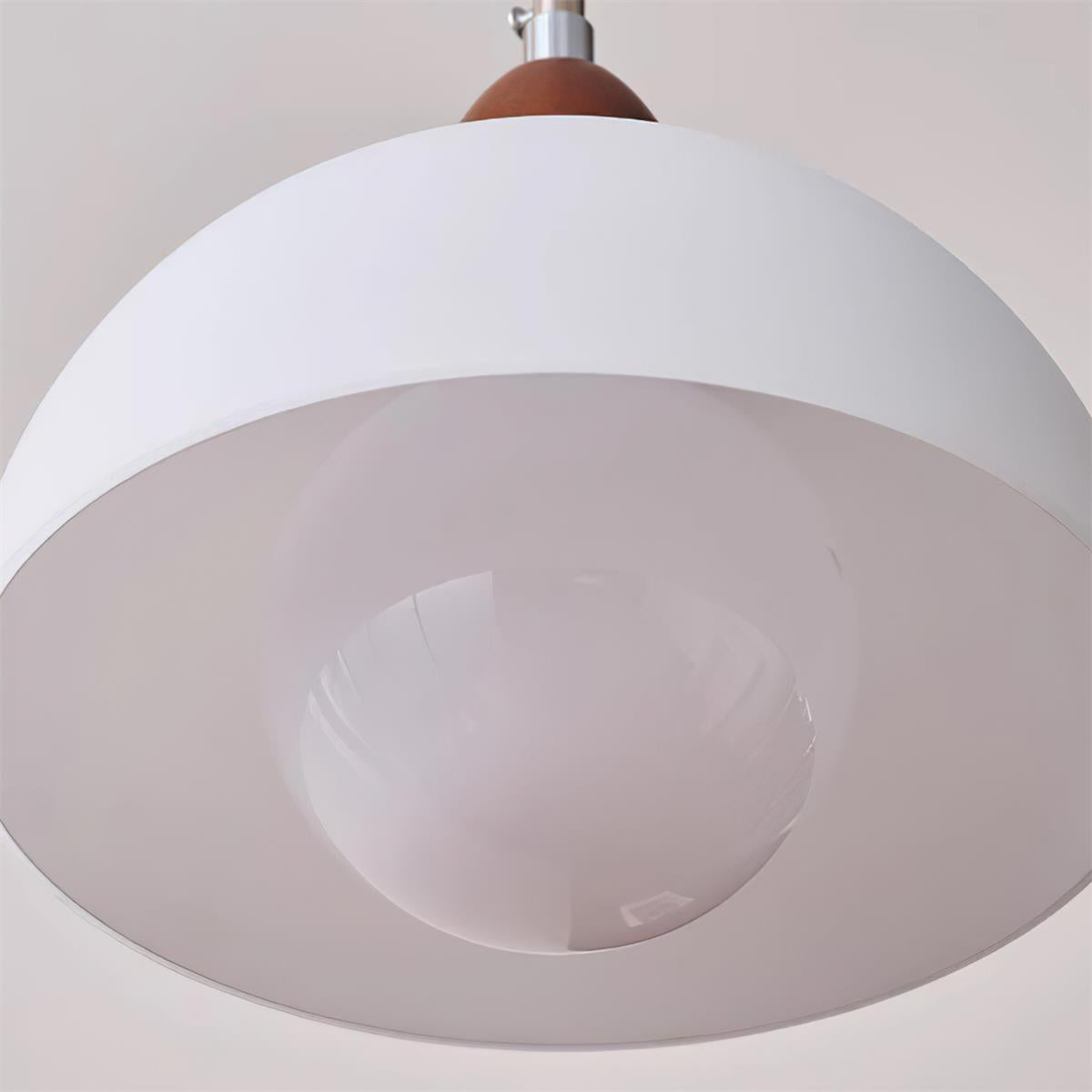 Milagro Suspension Lampe Dôme Accent en Bois Minimaliste - Neutralighting