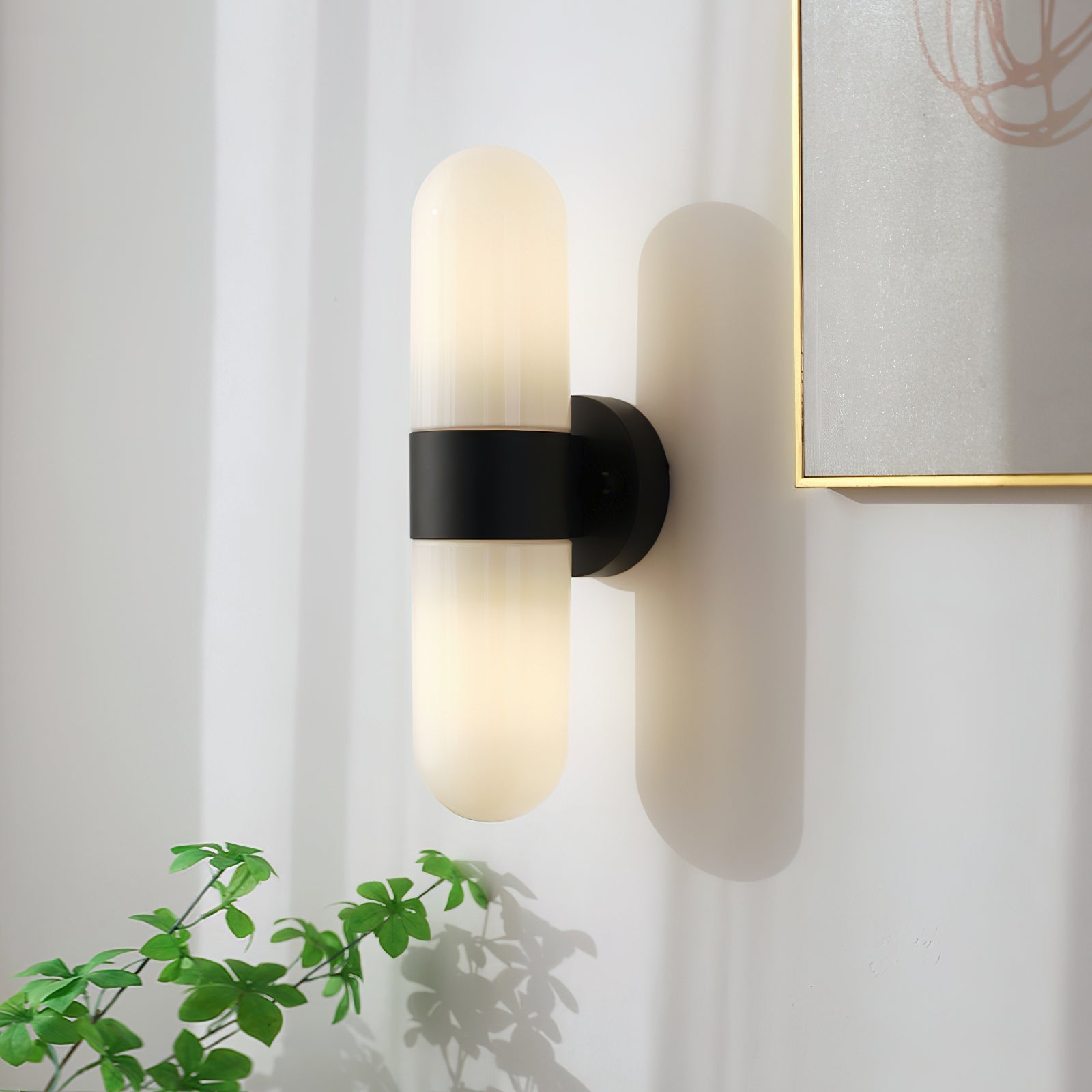 Lyra Applique Murale Moderne Minimaliste en Verre - Neutralighting