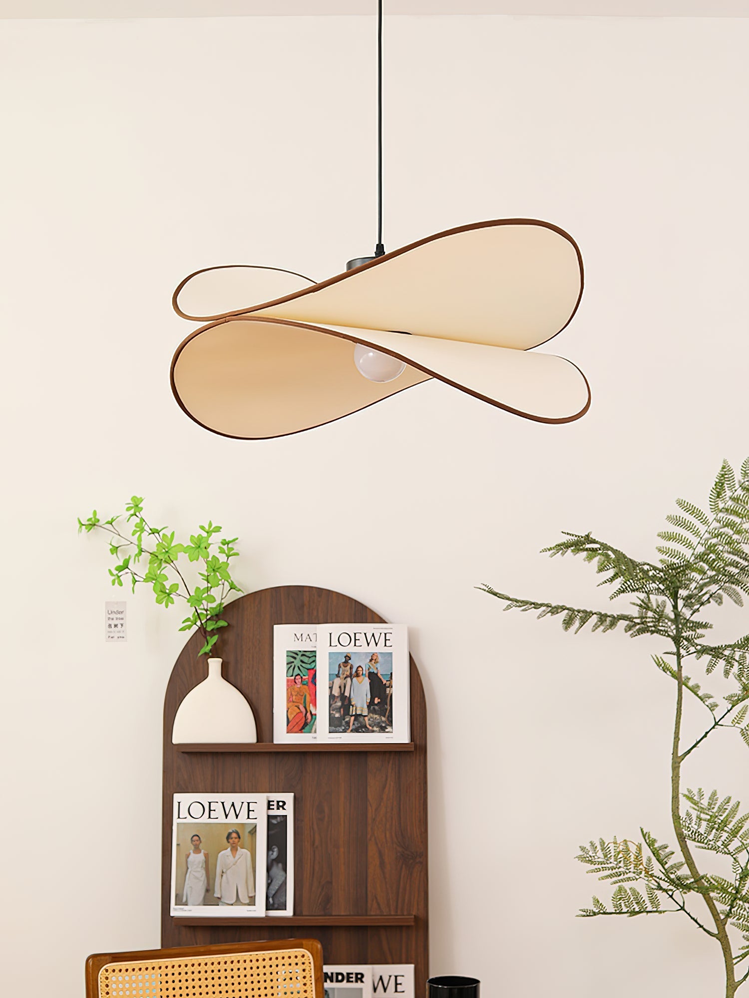 Cicaros Suspension Métal Tissu Art Créatif - Neutralighting