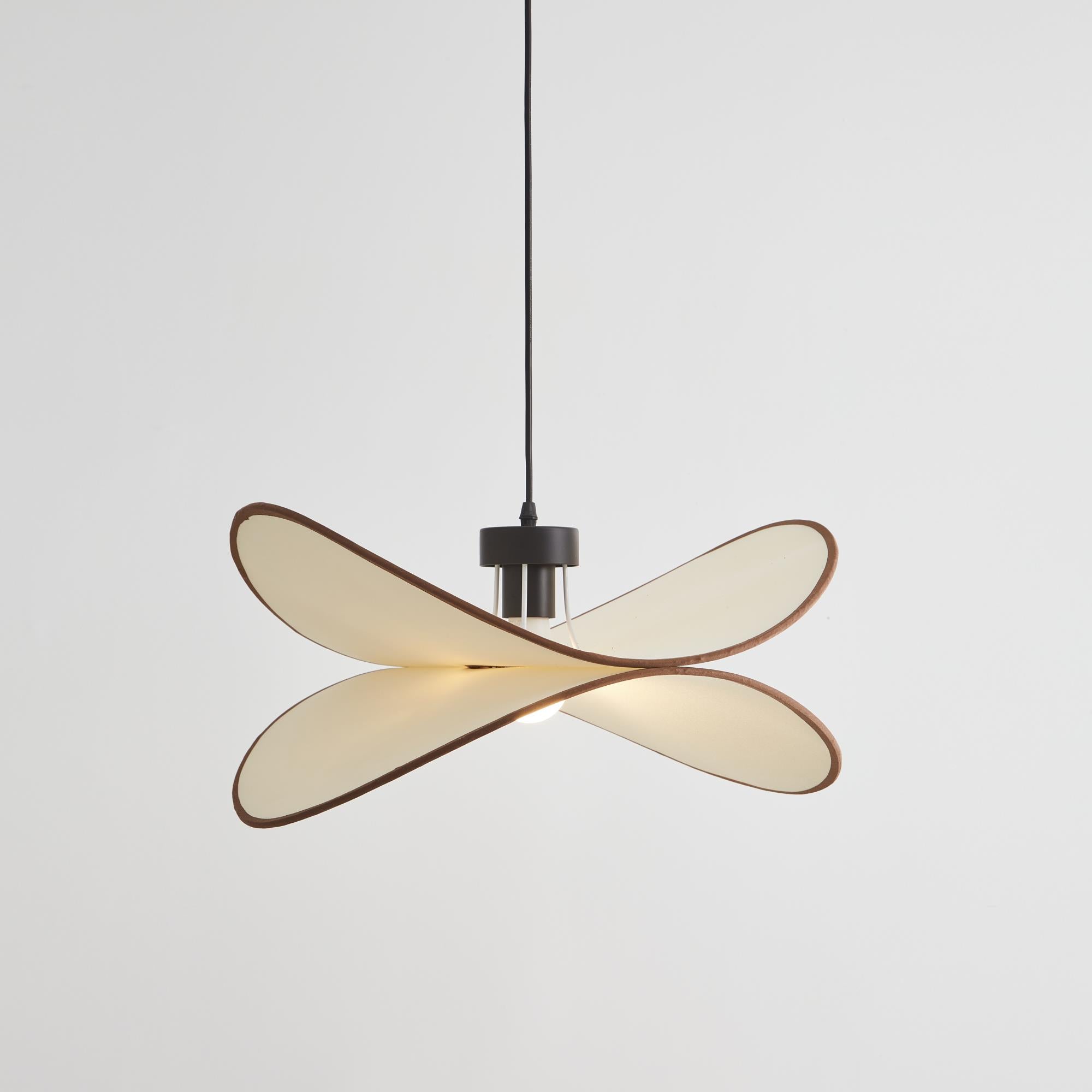 Cicaros Suspension Métal Tissu Art Créatif - Neutralighting
