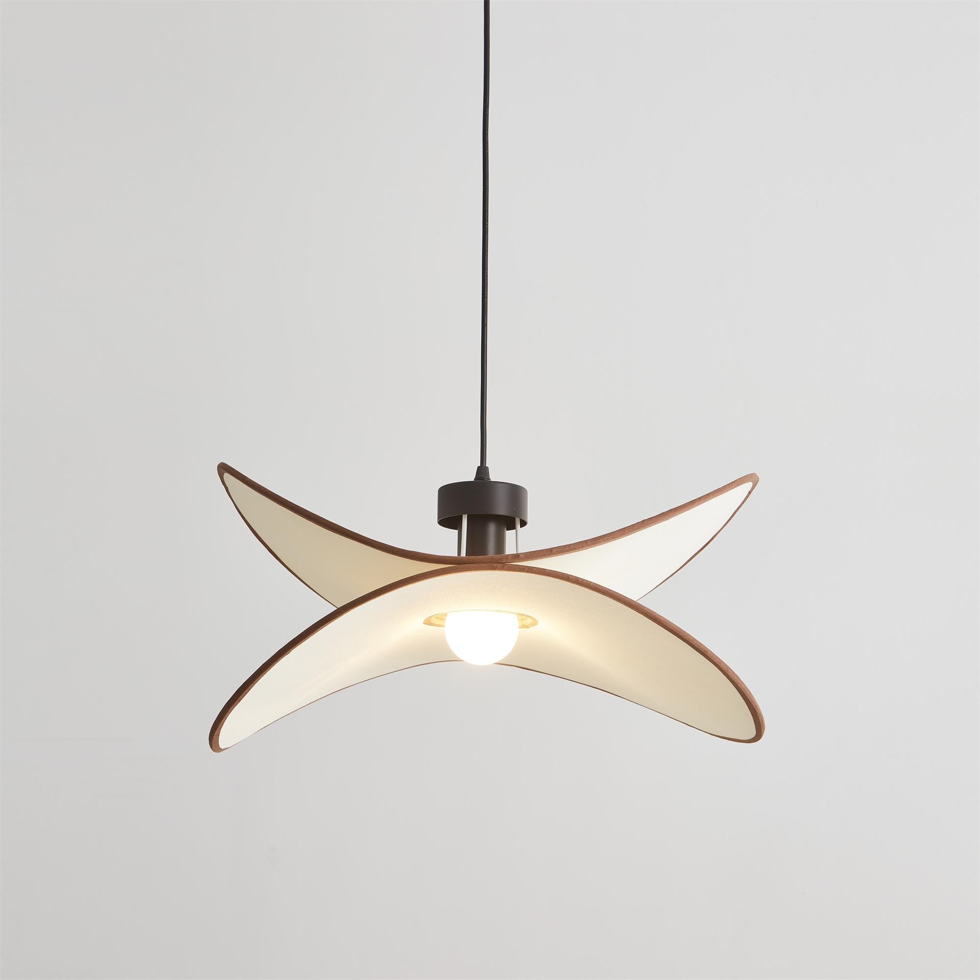 Cicaros Suspension Métal Tissu Art Créatif - Neutralighting