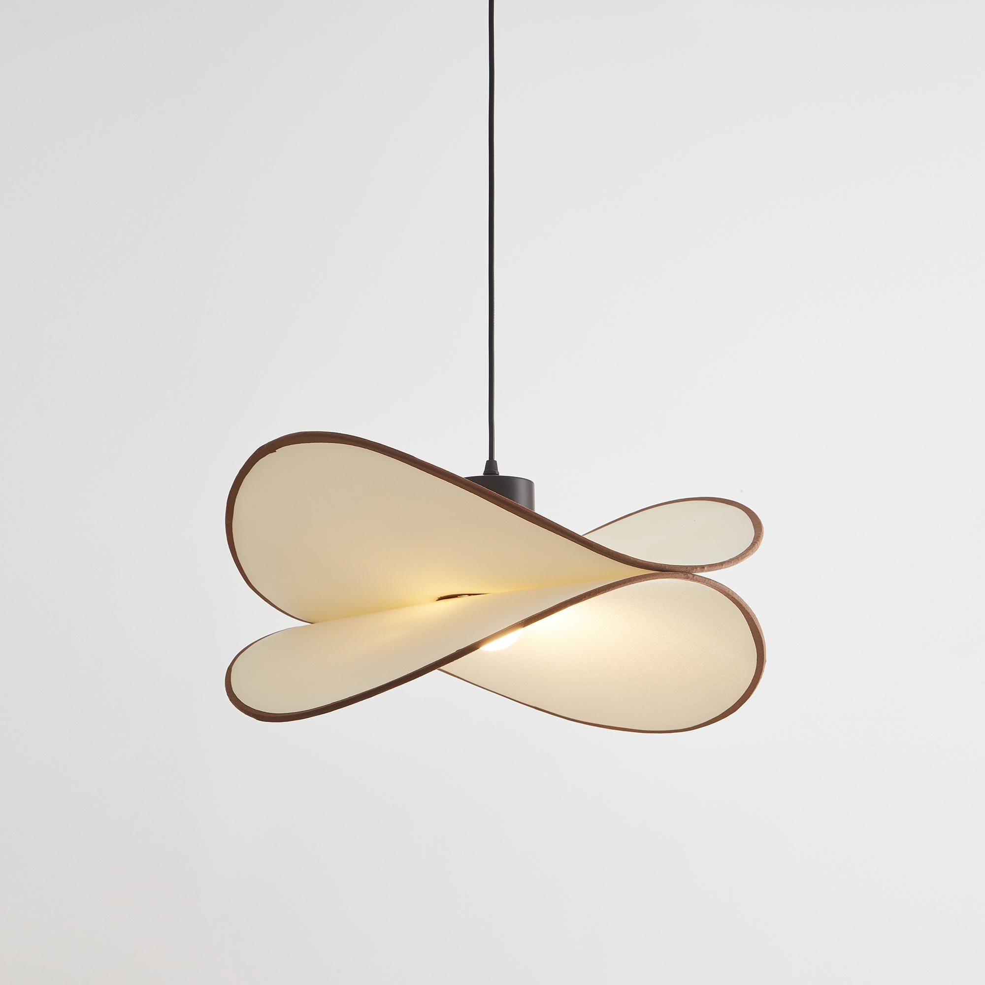 Cicaros Suspension Métal Tissu Art Créatif - Neutralighting