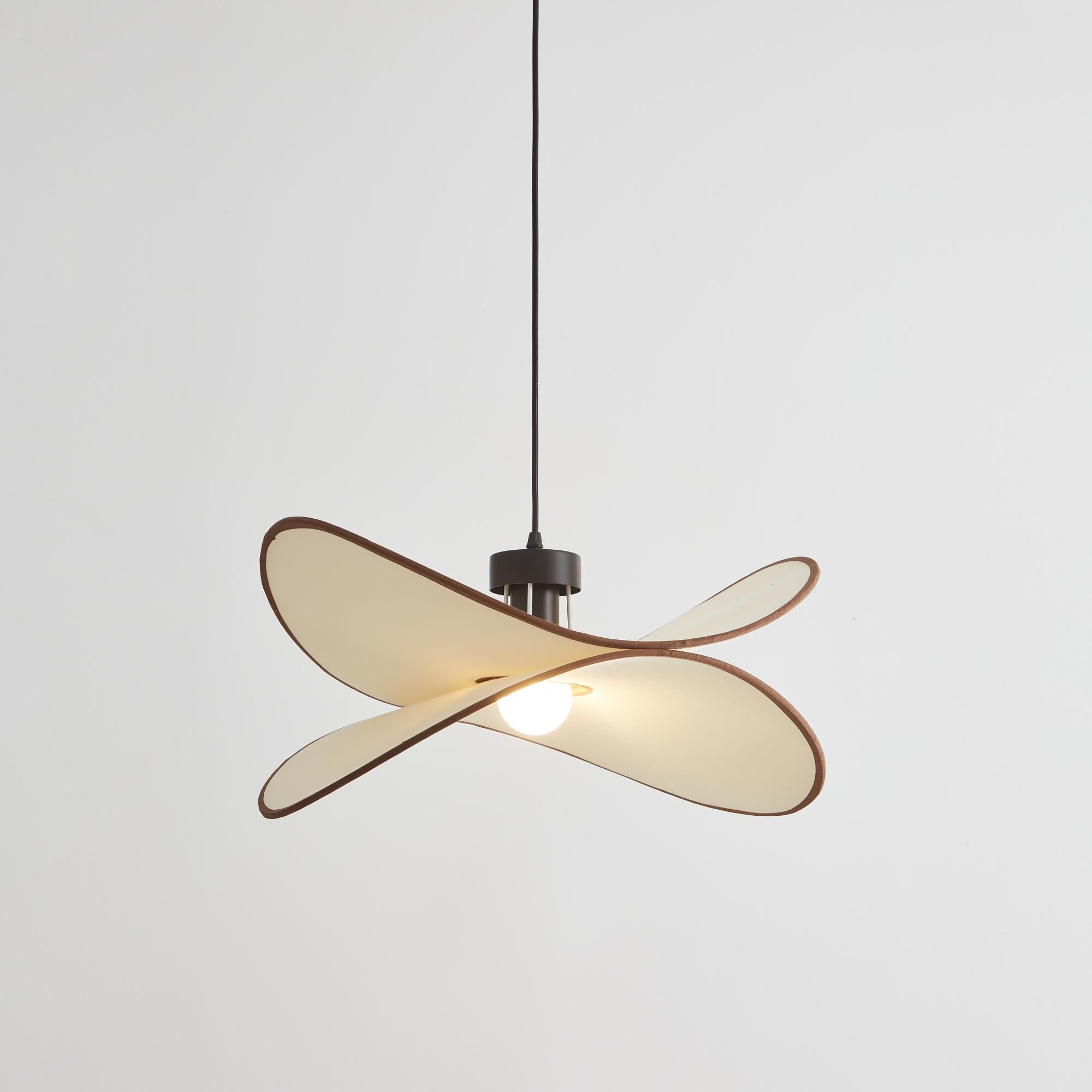 Cicaros Suspension Métal Tissu Art Créatif - Neutralighting