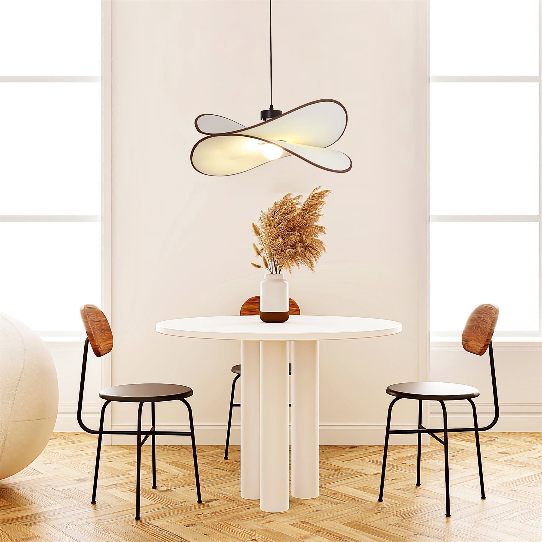 Cicaros Suspension Métal Tissu Art Créatif - Neutralighting