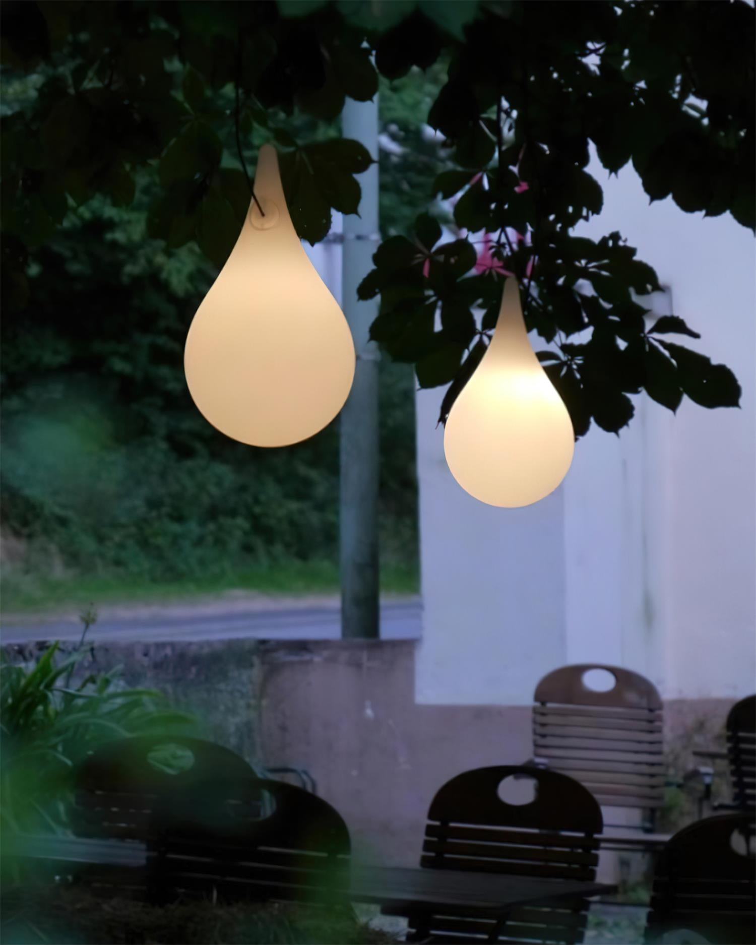 Milk Suspension Extérieure Lampe Goutte Acrylique Goutte d'Eau Minimaliste - Neutralighting