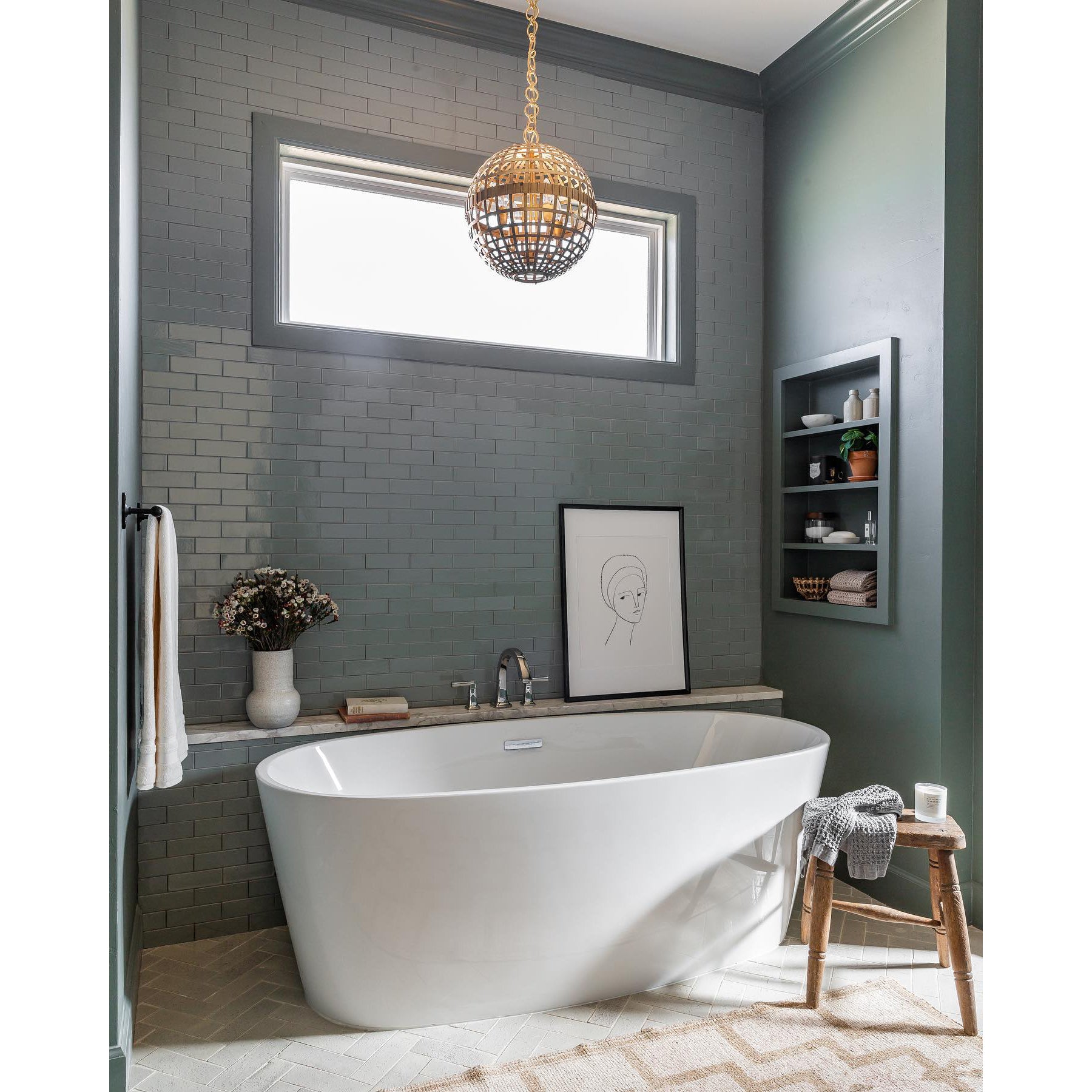 Virinia Suspension Globe Métal Créativité Individuelle - Neutralighting