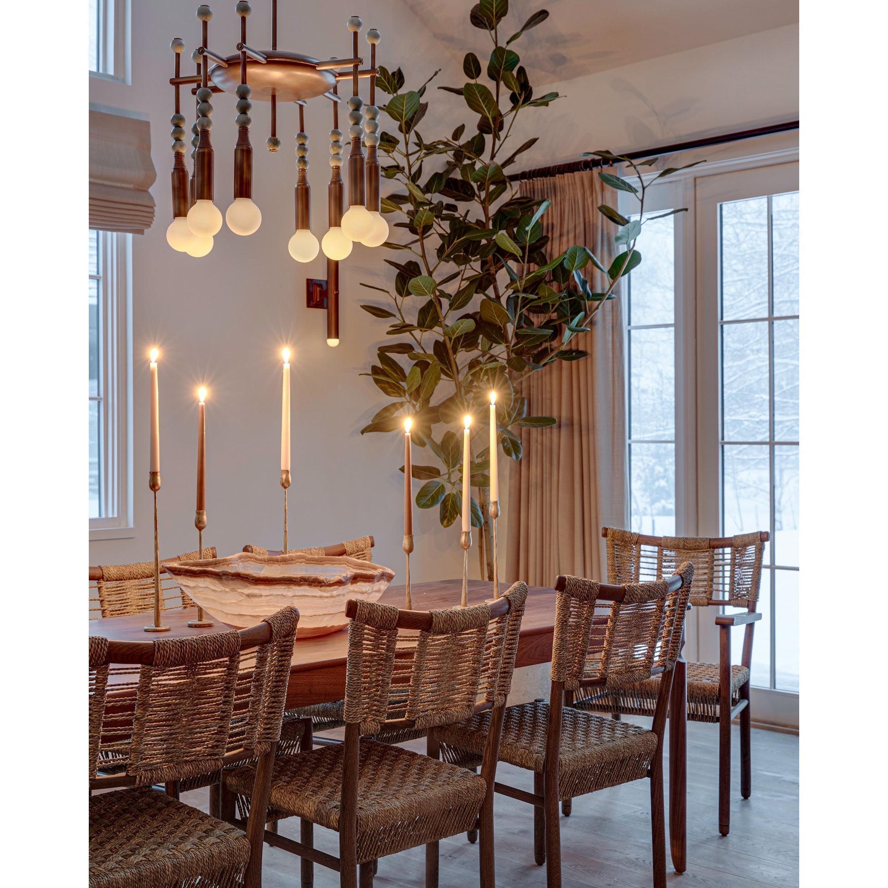 Esoleth Traditional Premium Elegance Marble Chandelier - Neutralighting