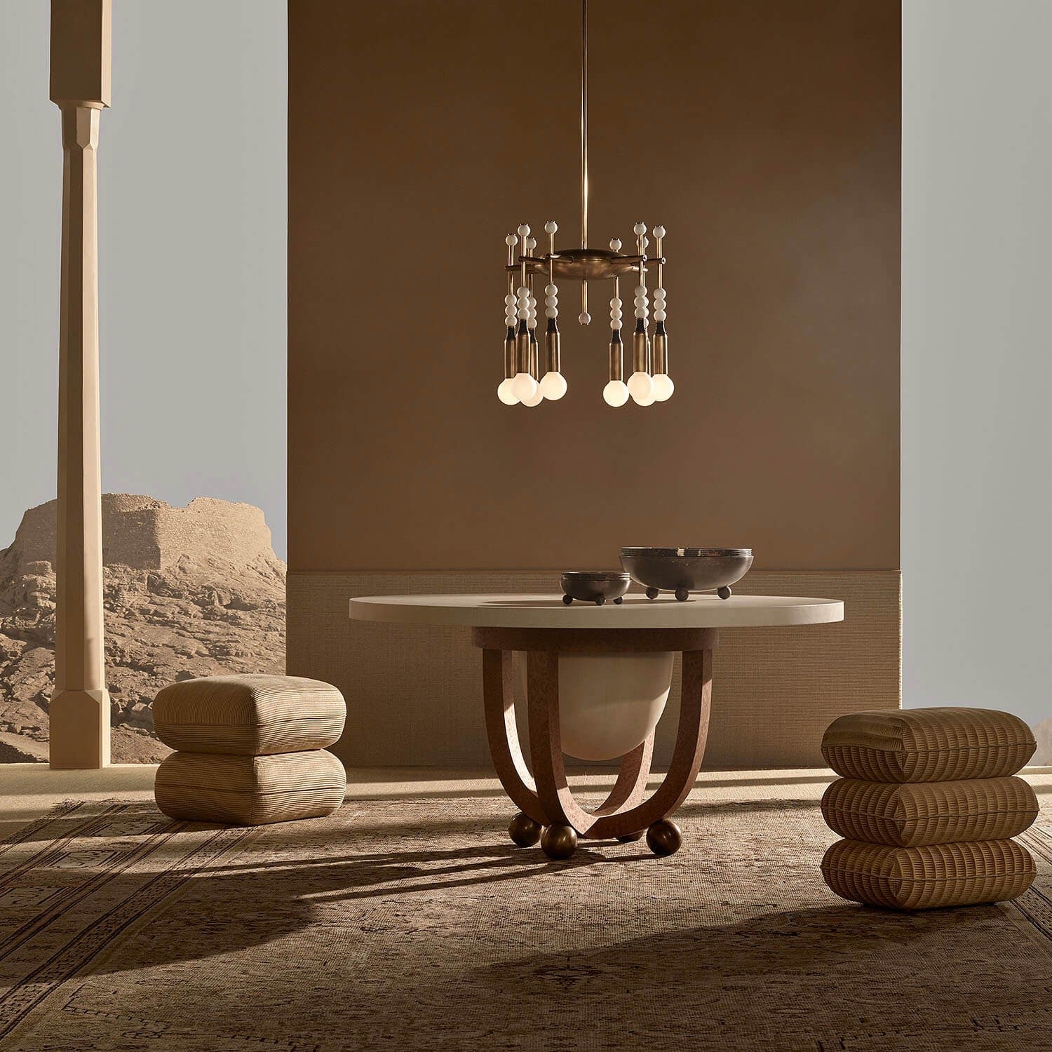 Esoleth Traditional Premium Elegance Marble Chandelier - Neutralighting