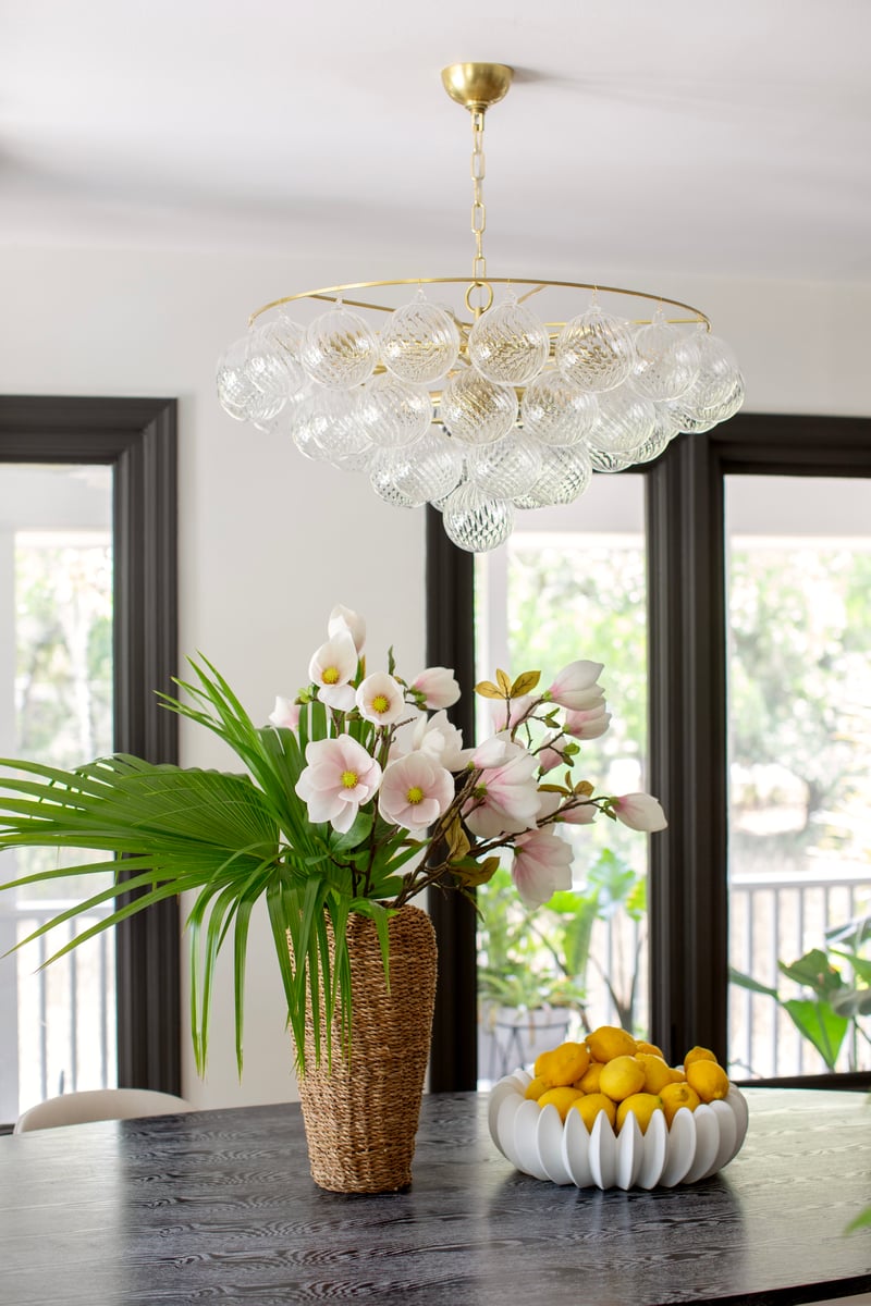 Aurora Chandelier en Verre Globe Élégant - Neutralighting