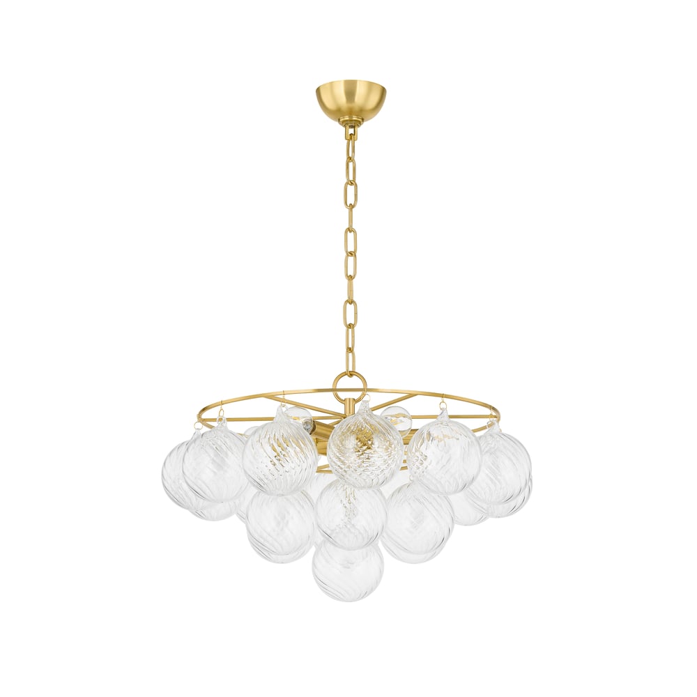 Aurora Chandelier en Verre Globe Élégant - Neutralighting
