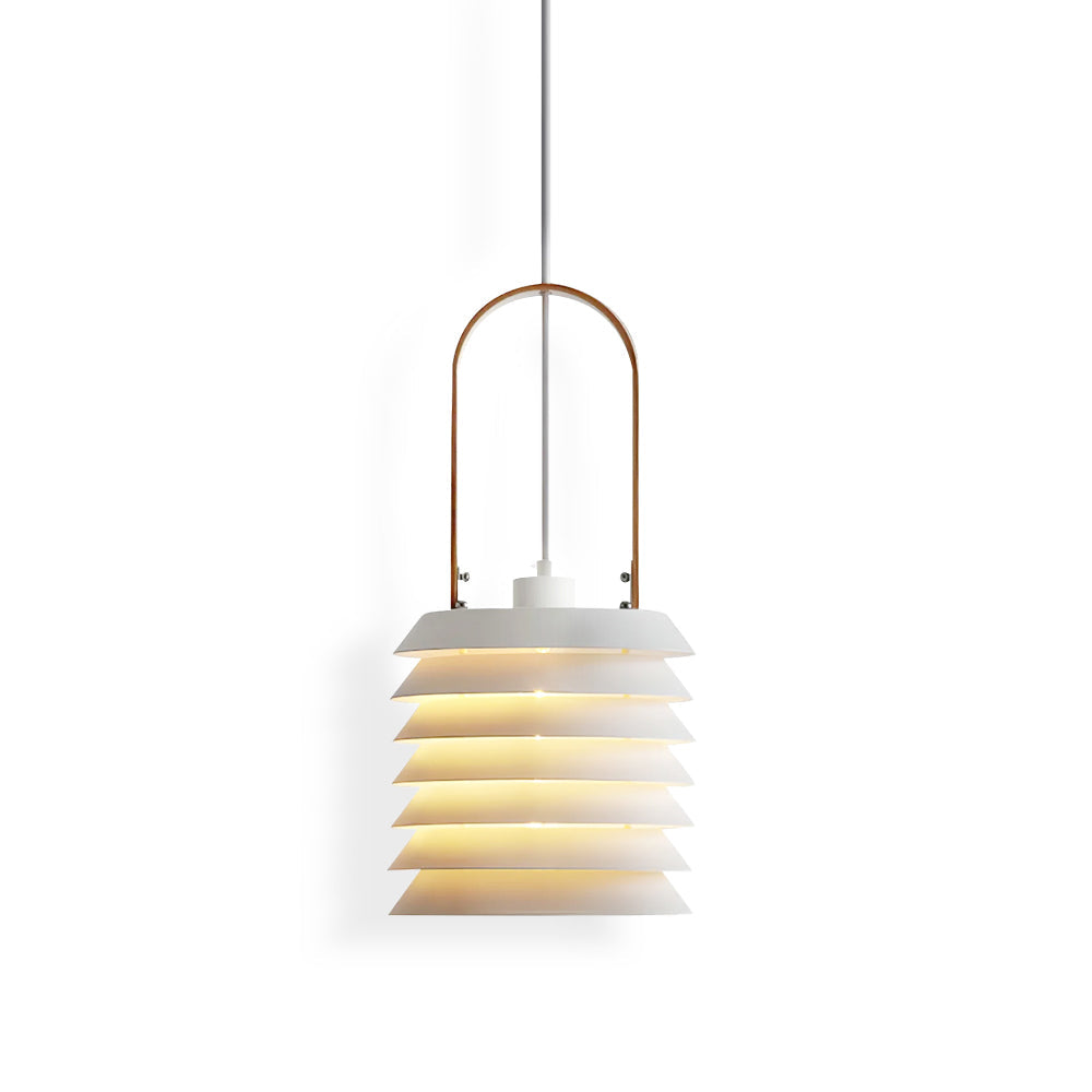 Eurtalia Minimalist Art Metal Lantern Pendant Lamp - Lamp Copper