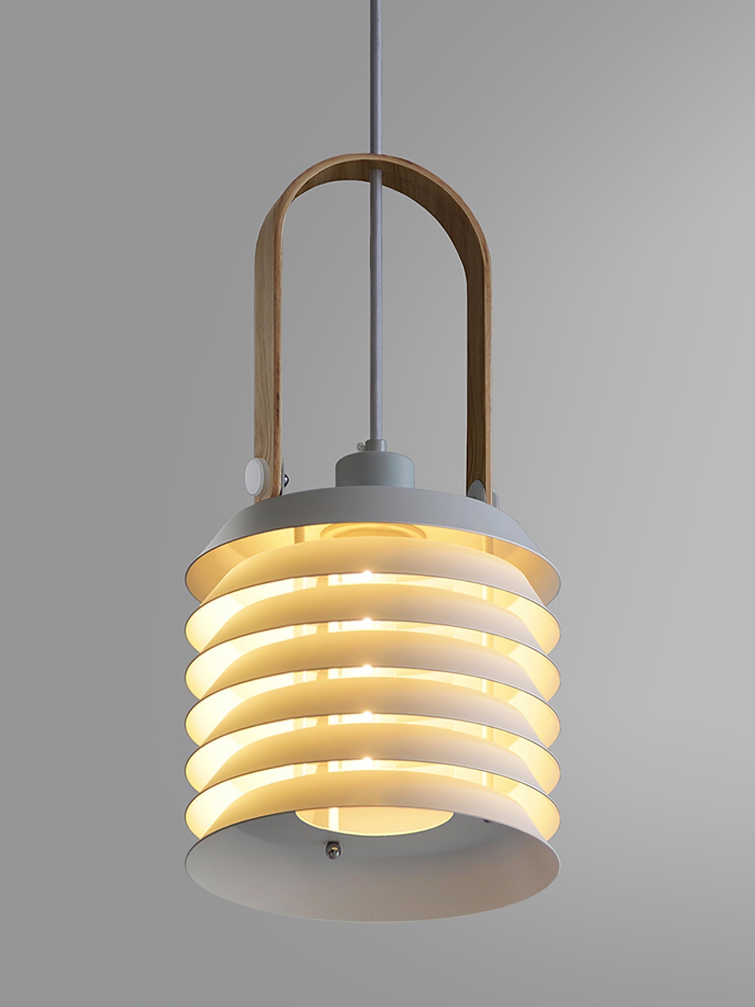 Eurtalia Minimalist Art Metal Lantern Pendant Lamp - Lamp Copper