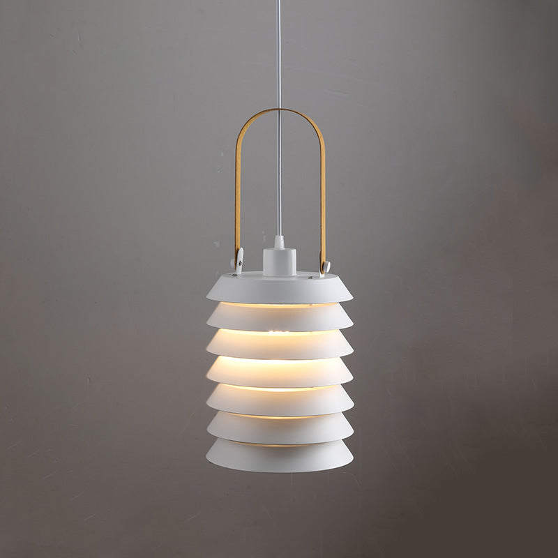 Eurtalia Minimalist Art Metal Lantern Pendant Lamp - Lamp Copper