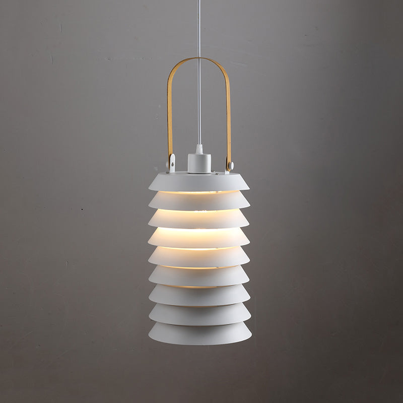 Eurtalia Minimalist Art Metal Lantern Pendant Lamp - Lamp Copper