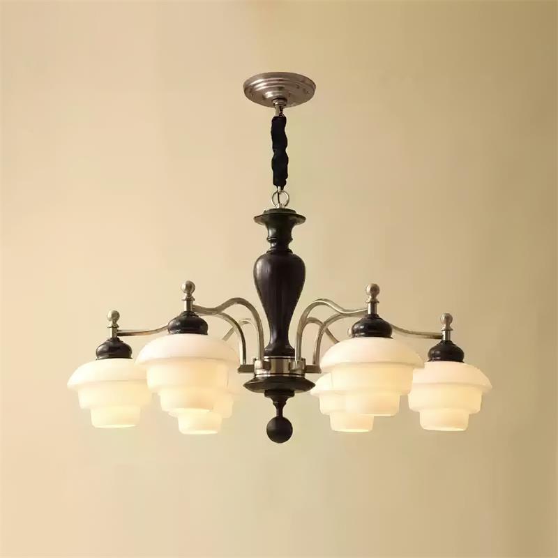 Hovian Wooden Chandelier - Letslighting