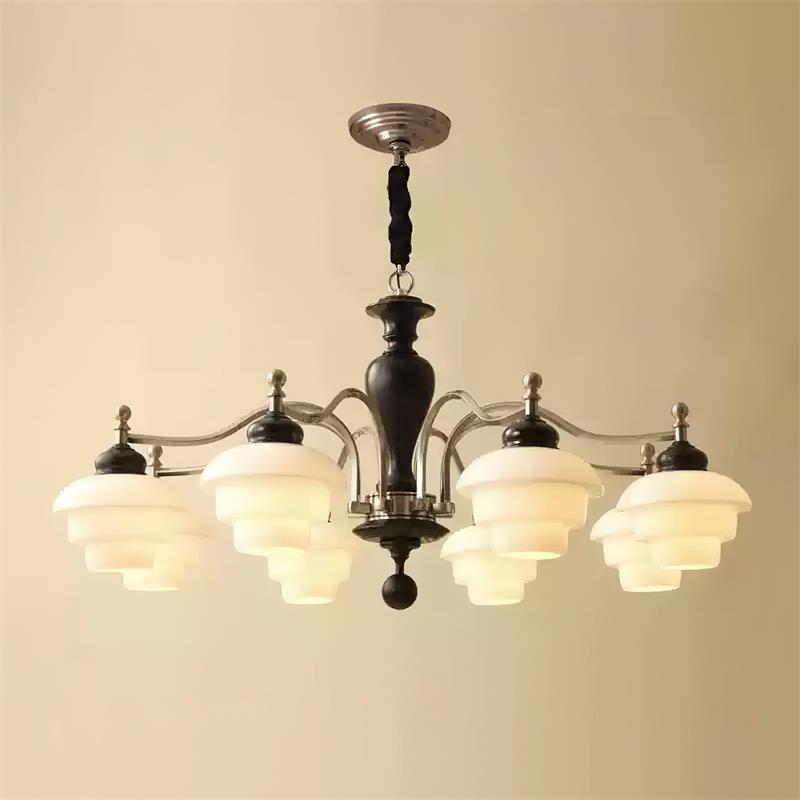 Hovian Wooden Chandelier - Letslighting