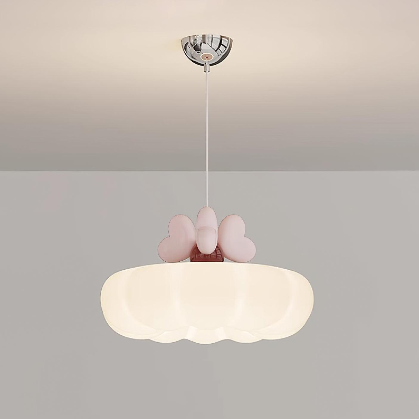 Minnie Pendant Lamp Heart Scallop Shade - Letslighting