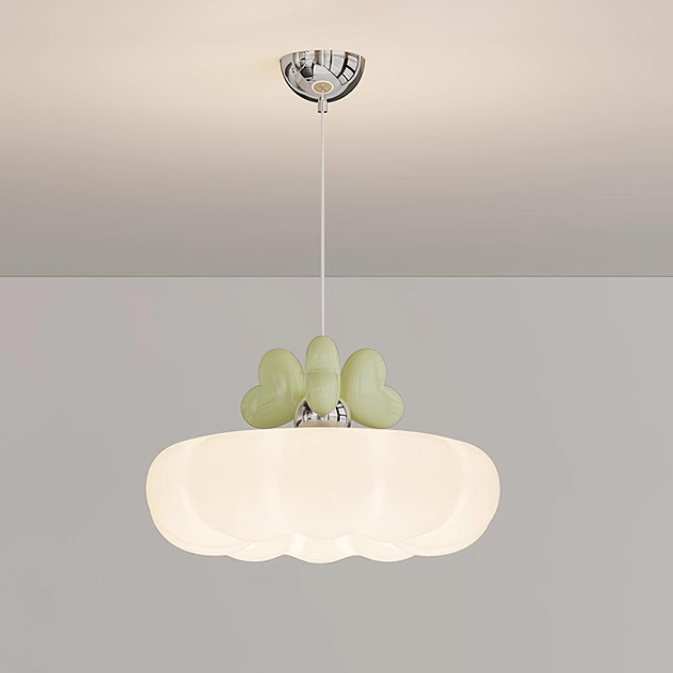 Minnie Pendant Lamp Heart Scallop Shade - Letslighting