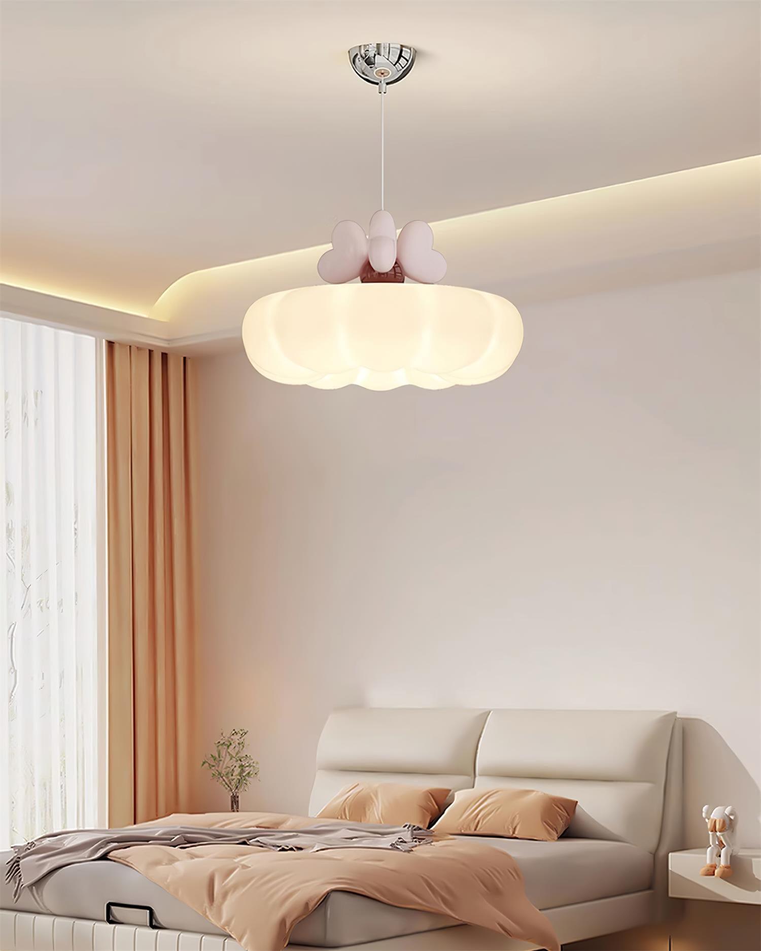 Minnie Pendant Lamp Heart Scallop Shade - Letslighting