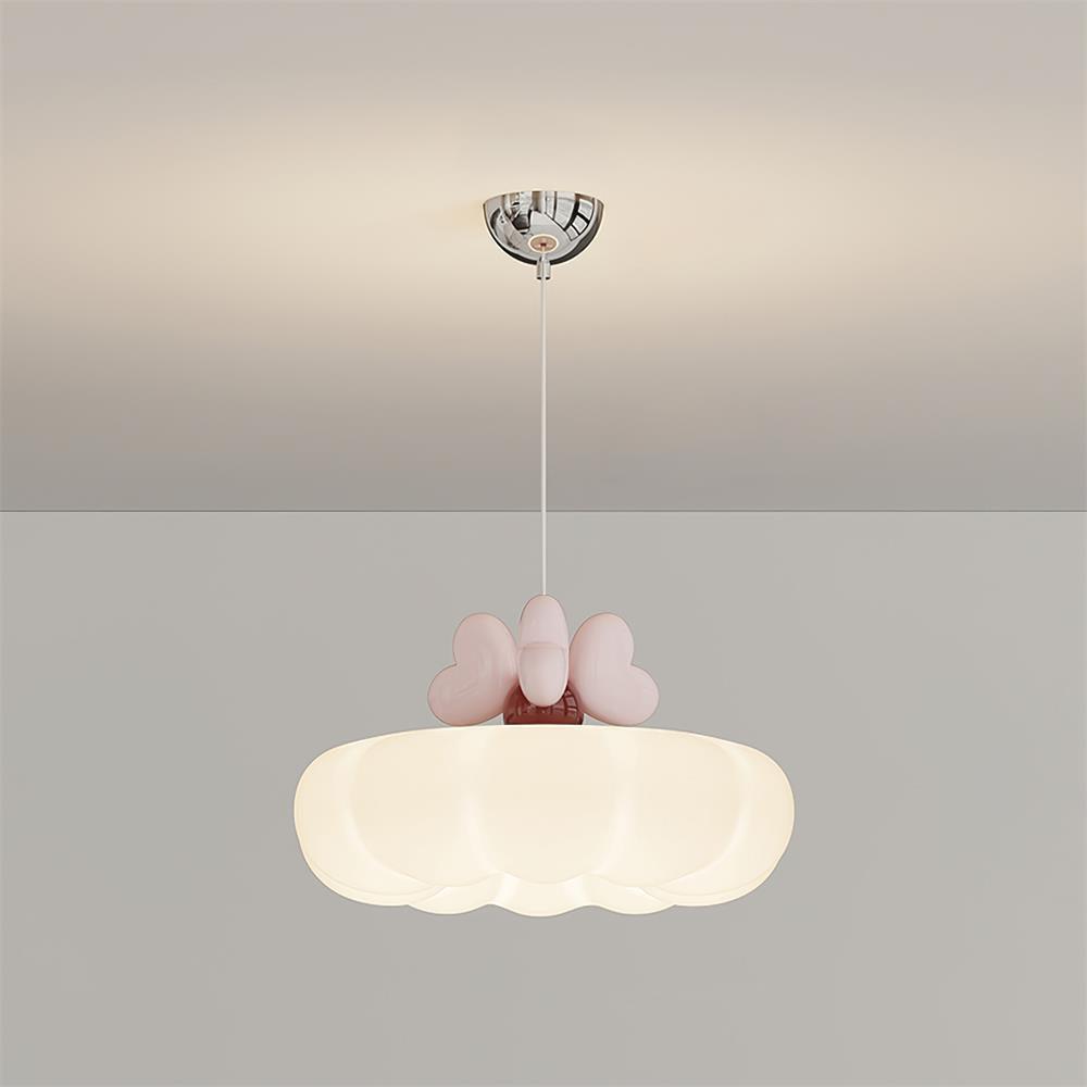 Minnie Pendant Lamp Heart Scallop Shade - Letslighting