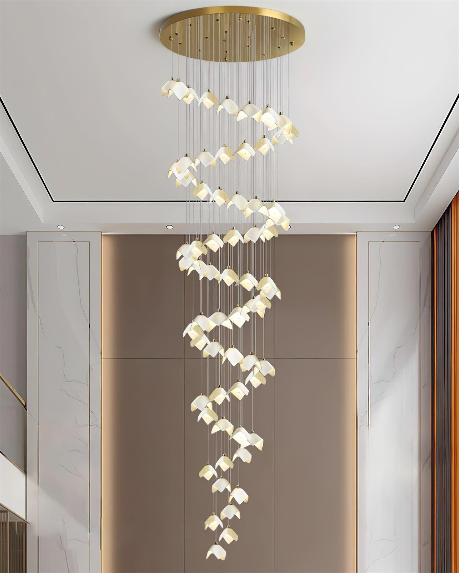 Mira Lustre Sculpture Florale Bloom - Neutralighting