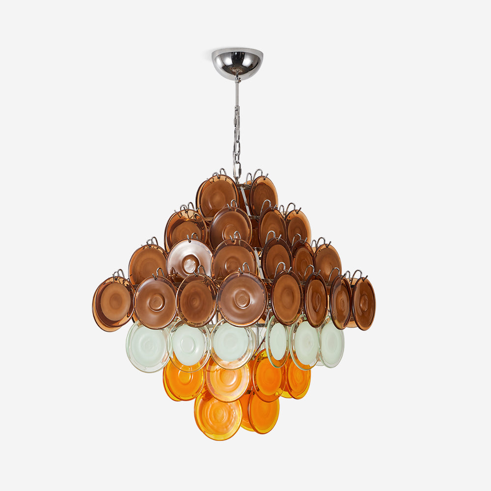 Miretta Lustre Disques en Verre Superposés - Neutralighting