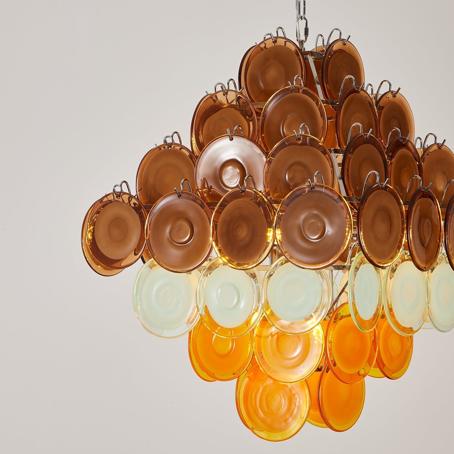 Miretta Lustre Disques en Verre Superposés - Neutralighting