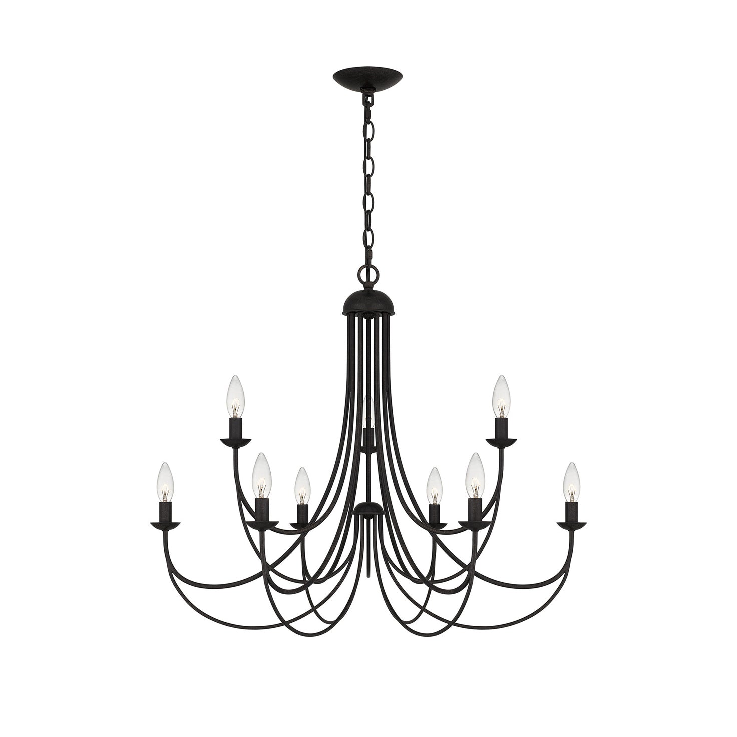 Cotalor Vintage Industrial Metal Chandelier - Lamp Copper
