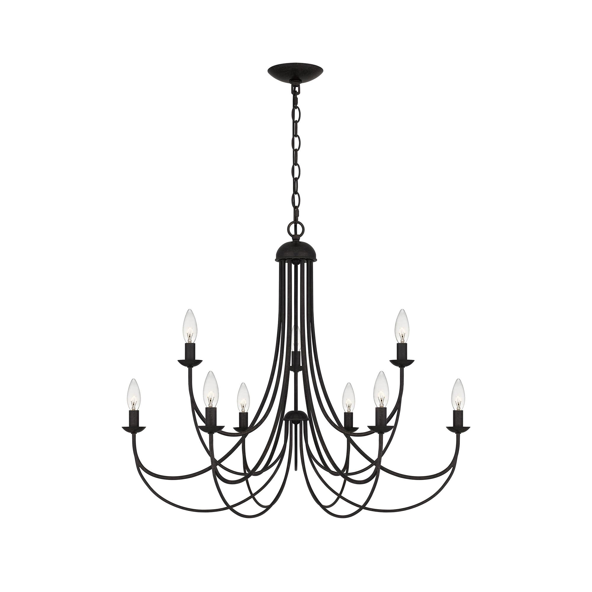 Cotalor Vintage Industrial Metal Chandelier - Lamp Copper