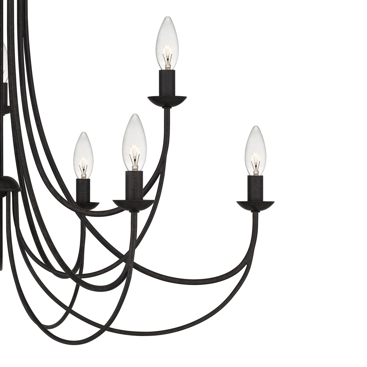 Cotalor Vintage Industrial Metal Chandelier - Lamp Copper