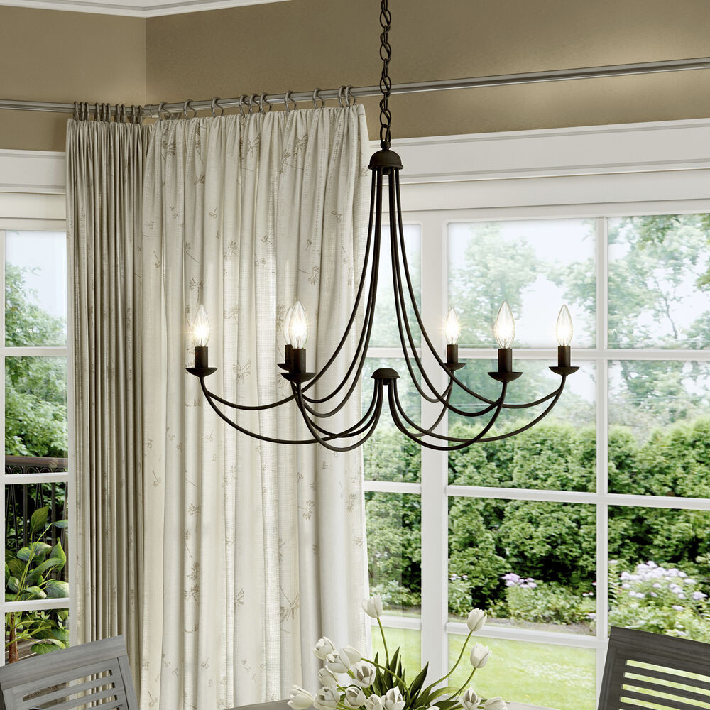 Cotalor Vintage Industrial Metal Chandelier - Lamp Copper