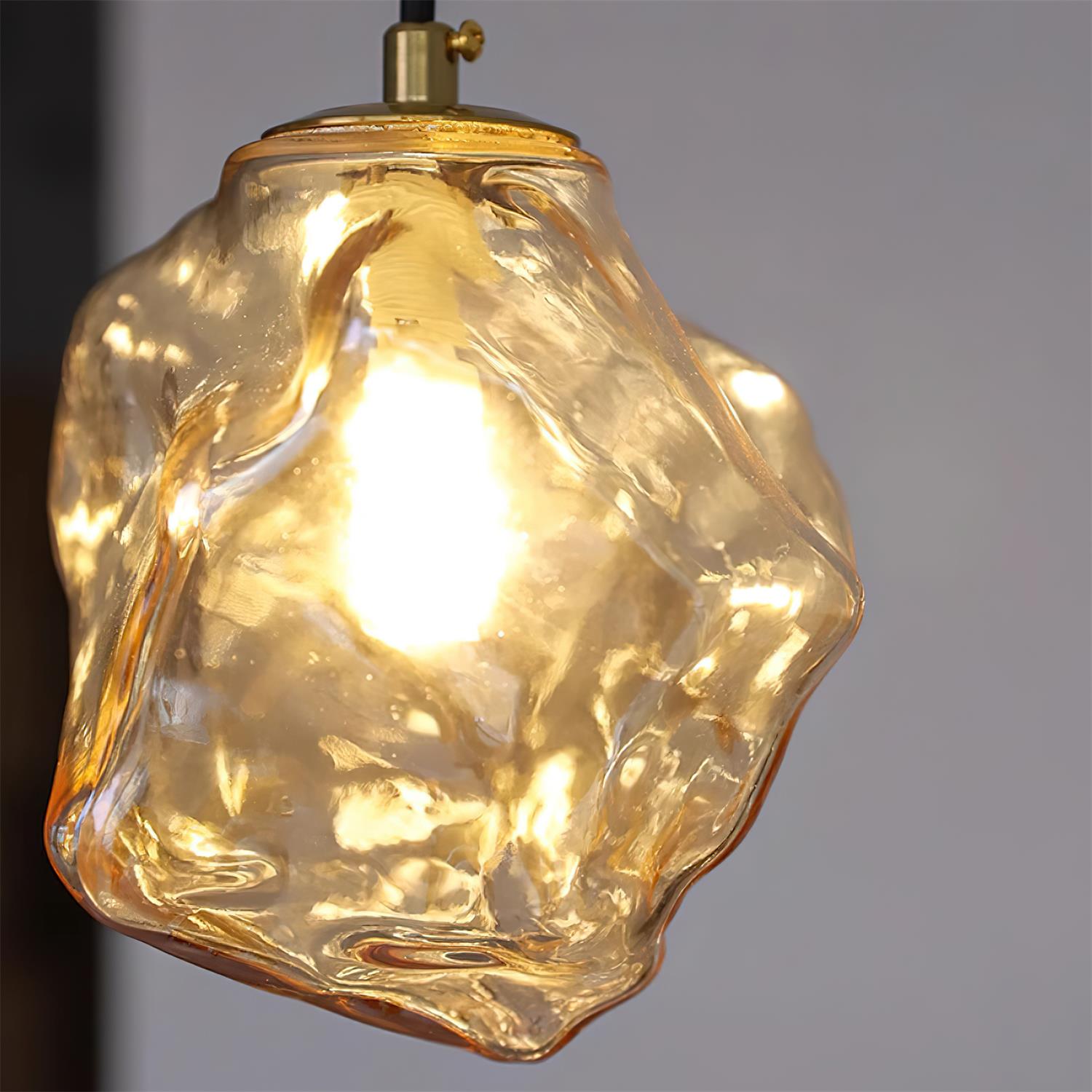 Lava Lampe Suspendue en Verre - Neutralighting