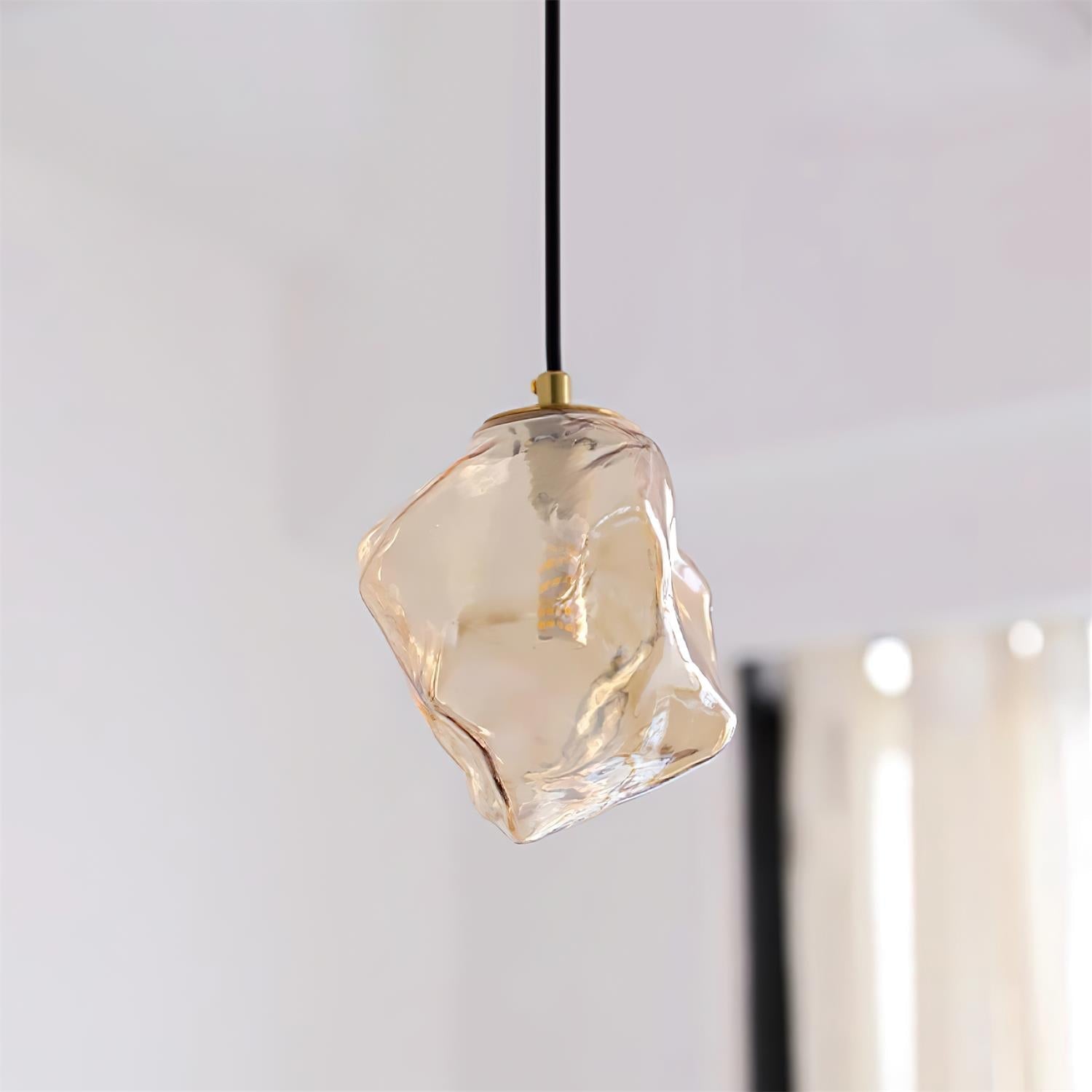 Lava Lampe Suspendue en Verre - Neutralighting
