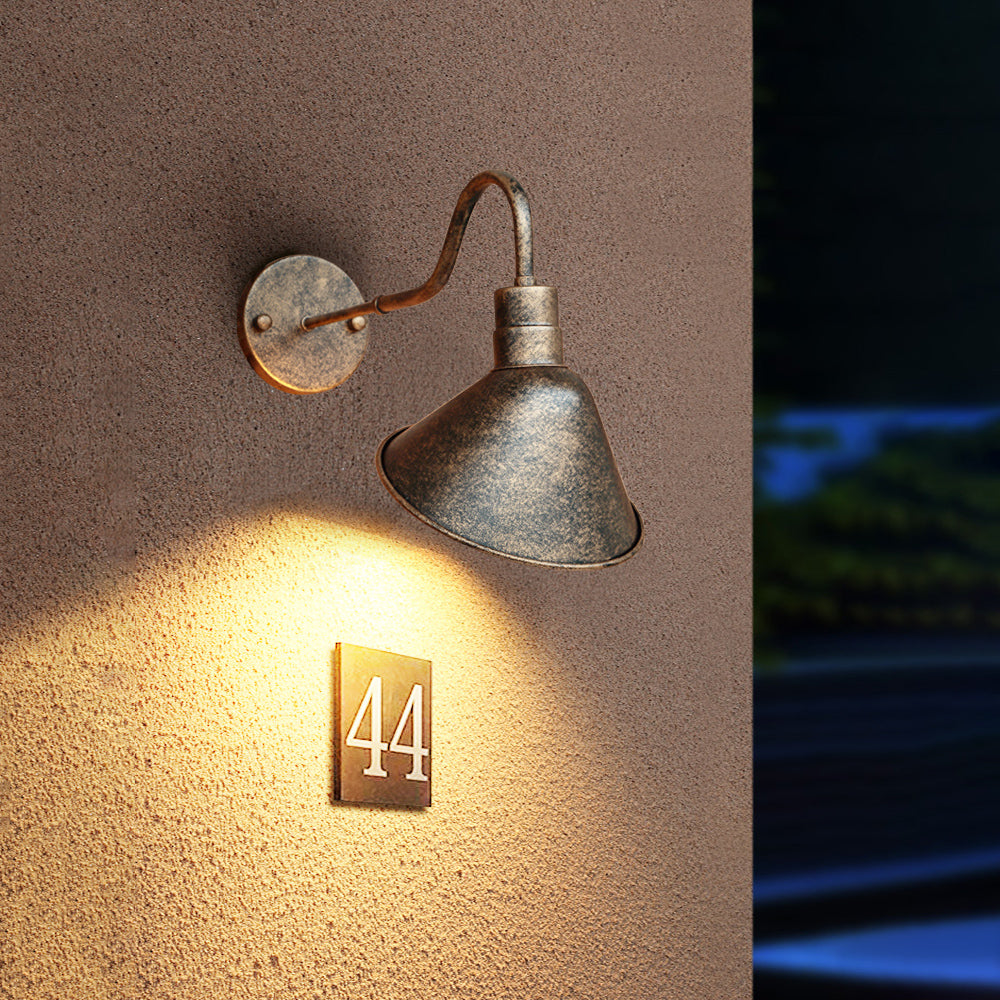 Ciraeus Vintage Industrial Metal Wall Lamp - Lamp Copper