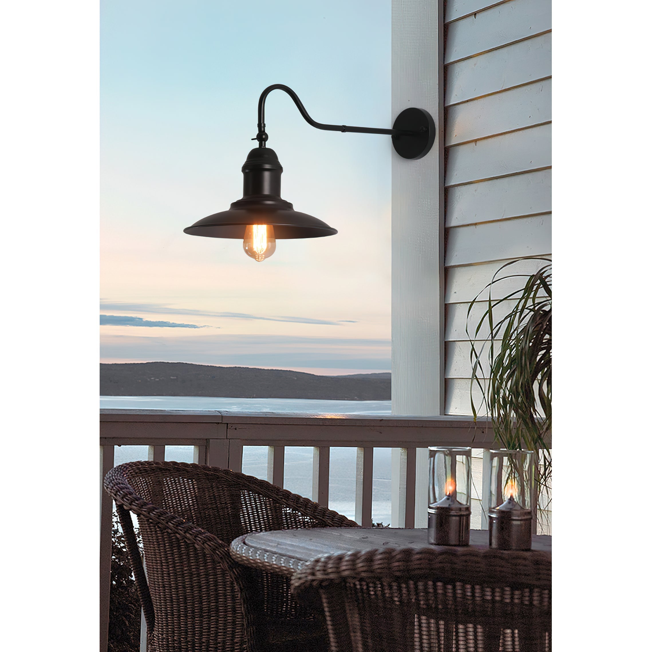 Ciraeus Vintage Industrial Metal Wall Lamp - Lamp Copper