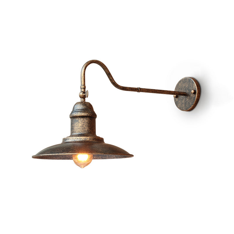 Ciraeus Vintage Industrial Metal Wall Lamp - Lamp Copper