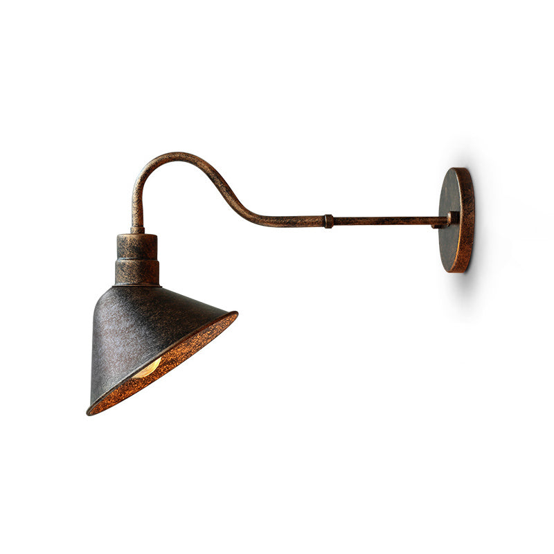 Ciraeus Vintage Industrial Metal Wall Lamp - Lamp Copper