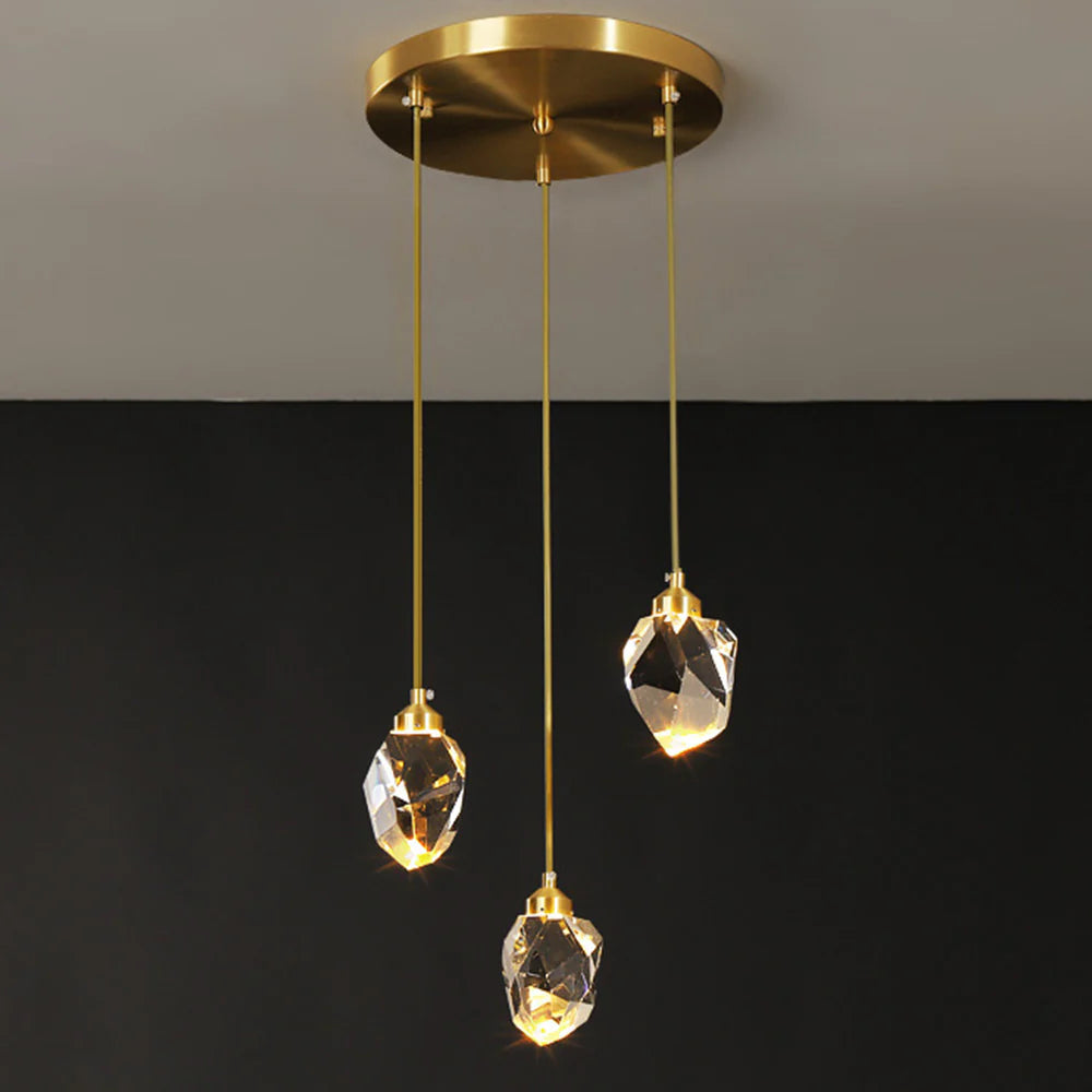 Kristy Suspension Métal Cristal Chambre à Coucher Salon - Neutralighting