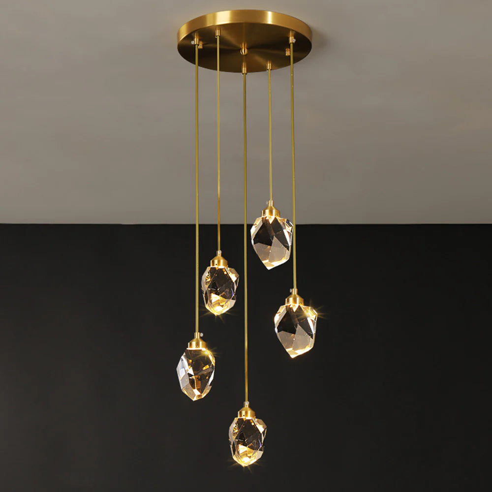 Kristy Suspension Métal Cristal Chambre à Coucher Salon - Neutralighting