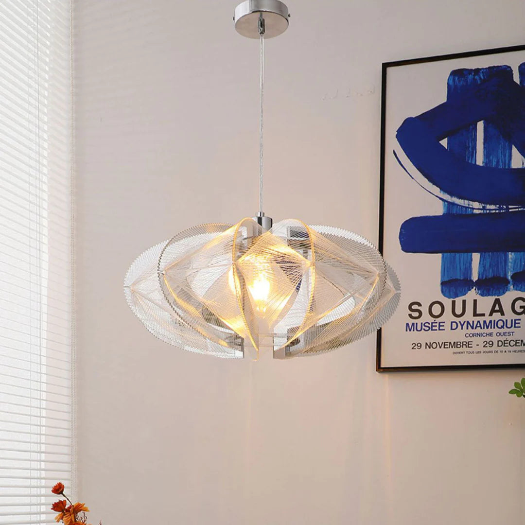 Arisha Moderne LED Suspension Métal/Acrylique Salle À Manger - Neutralighting
