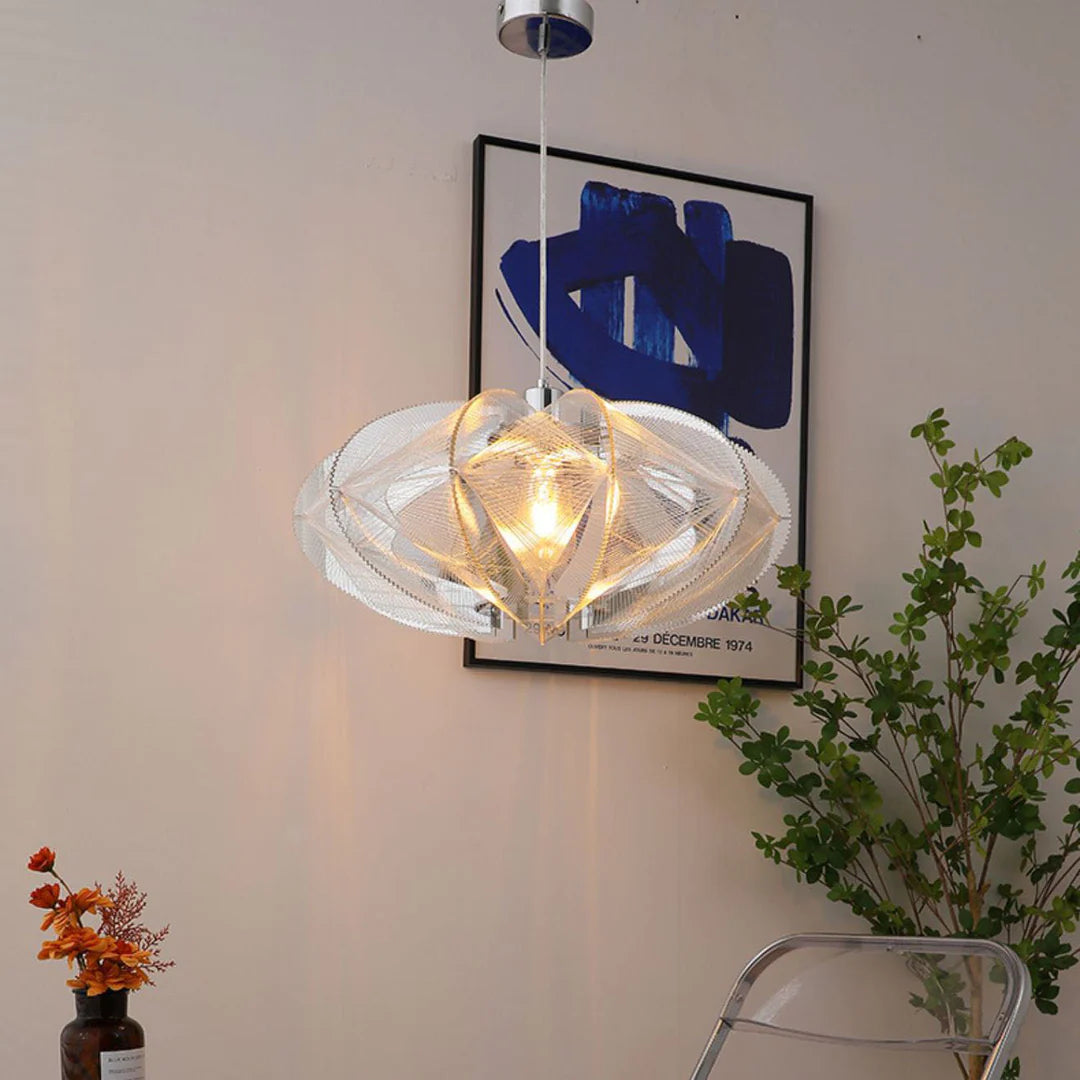 Arisha Moderne LED Suspension Métal/Acrylique Salle À Manger - Neutralighting