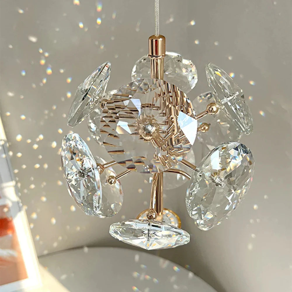 Kristy Luxe LED Suspension Cristal Salon - Neutralighting