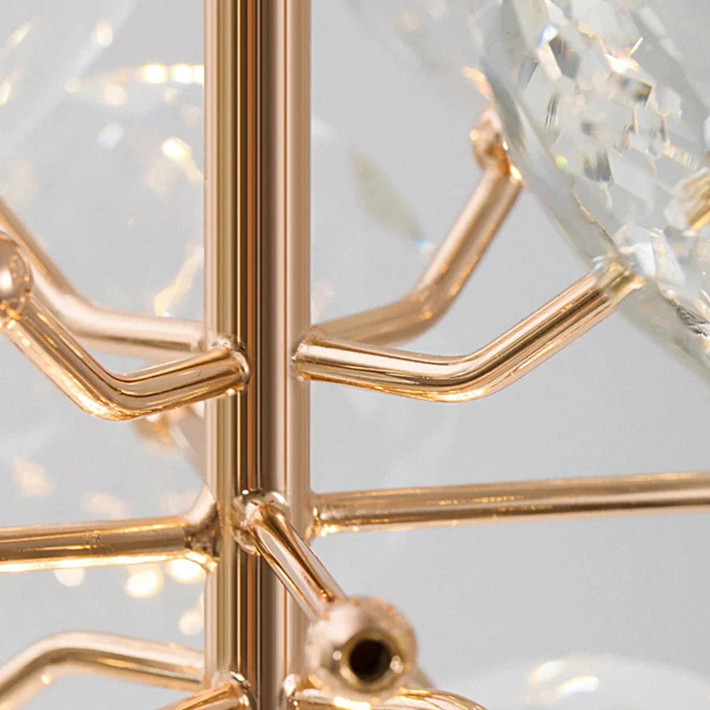 Kristy Luxe LED Suspension Cristal Salon - Neutralighting