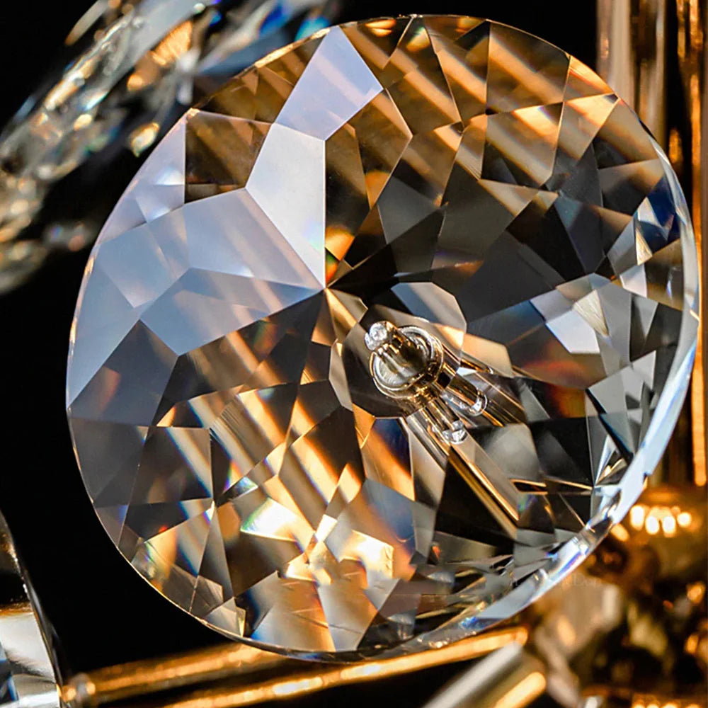 Kristy Luxe LED Suspension Cristal Salon - Neutralighting