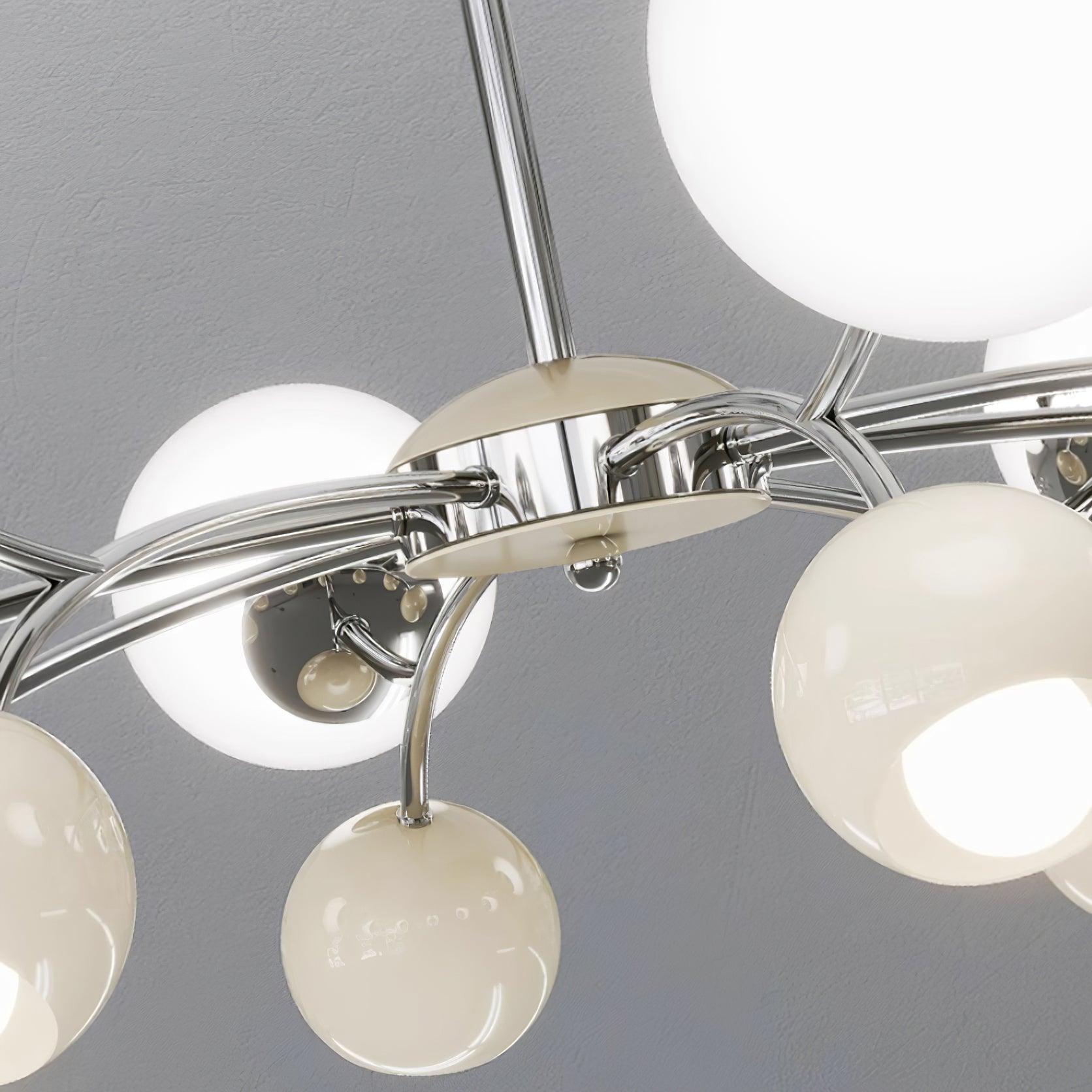 Lumi Chandelier Minimaliste en Verre - Neutralighting