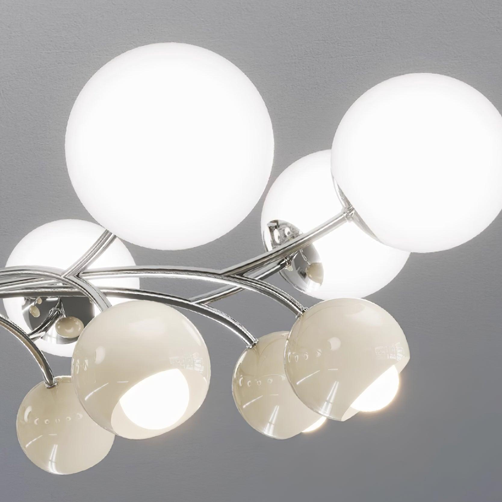 Lumi Chandelier Minimaliste en Verre - Neutralighting